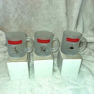 Monopoly Game Pieces Mugs